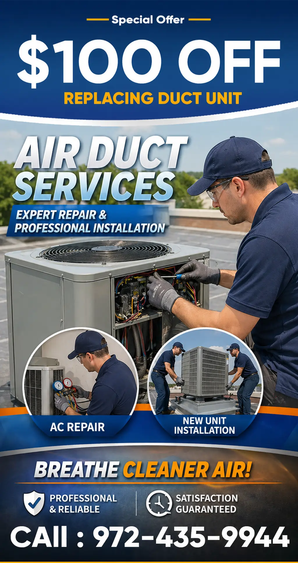 Professional Ac Installation offer
