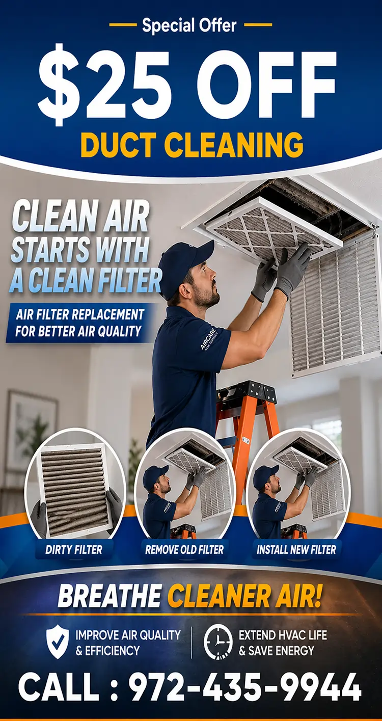 Professional Air Filter Replacement offer
