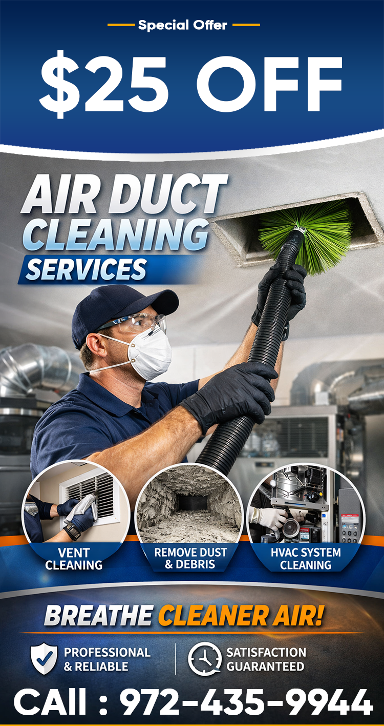 Professional Air Duct Cleaning offer