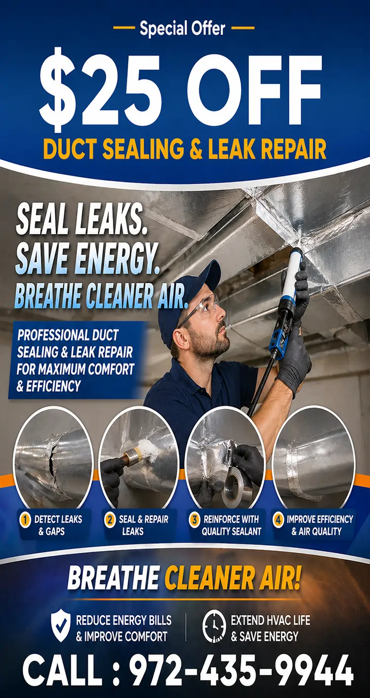 Professional Duct Sealing offer